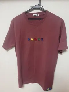 moz カラフル象刺繍 Tシャツ バーガンディのサムネイル
