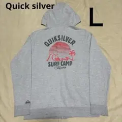 ⭐︎QUIKSILVER ⭐︎衝浪營 後印拉鍊連帽衫