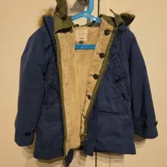 デニムダンガリー　ミリタリージャケット　120 ブラックフライデー値下げ