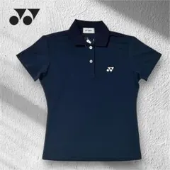 未使用 YONEX ポロシャツ レディース ネイビー M バドミントン テニスのサムネイル
