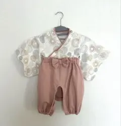 ベビー 袴ロンパース