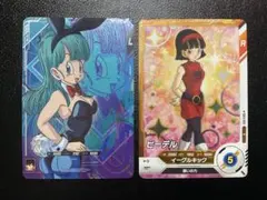 ドラゴンボールスーパーダイバーズ ブルマ、ビーデル、2枚セット