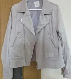 ローリーズファーム　ライダースジャケット Lサイズ　スエード