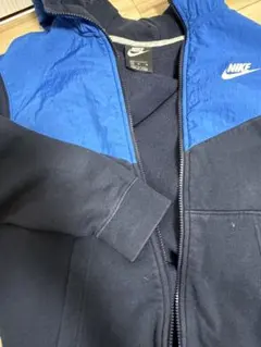 NIKE フルジップパーカー バイカラー Mサイズのサムネイル
