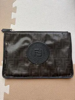 FENDI S.A.S. ズッカ柄 クラッチバッグ - メルカリ