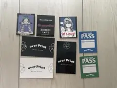 overprimt ステッカー