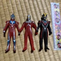 ウルトラマン　ソフビ 3体セット