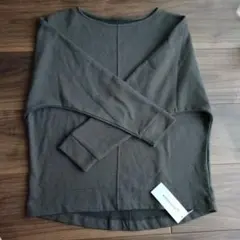 カットソー 長袖 レディース リブ