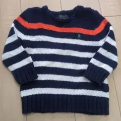 Polo ボーダーニットセーター