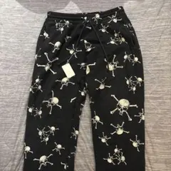 Saint M スカル柄 スウェットパンツ