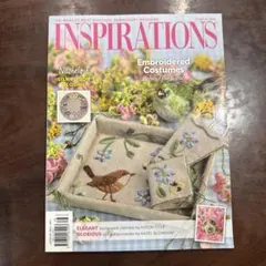 刺繍　洋書　Inspirations 刺繍雑誌