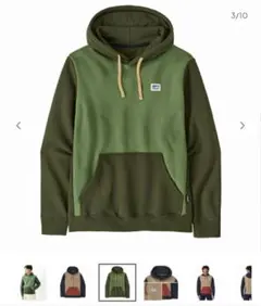 【新品、タグ付き、未開封】Patagonia フードパーカー オリーブグリーン