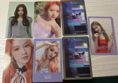 TWICEサナトレカ7枚セット