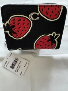 Coach イチゴ柄 二つ折り財布 コーチ COACH 財布 レディース 二つ折り財布 イチゴ いちご