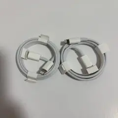 未使用 純正USB-C - Lightningケーブル 2本セット