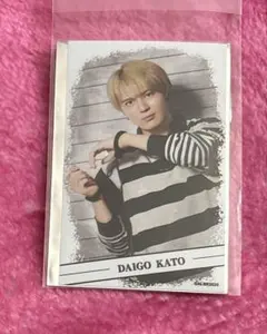 アクターズリーグブレイン くじ 加藤大悟 C賞 ハーフブロマイド