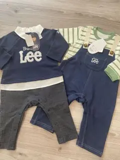 新品　buddy Lee 80サイズ　長袖　カバーオール　２枚セット　男の子