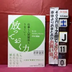 仕事も人間関係もうまくいく放っておく力　枡野俊明