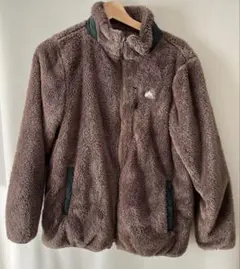 LOGOS Park/ロゴスパーク　裏地付きシャギー ボアジャケット