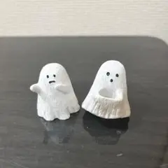 ナチュラルキッチン　ハロウィンオブジェ　びっくり　おねだりオバケ　秋　おばけ