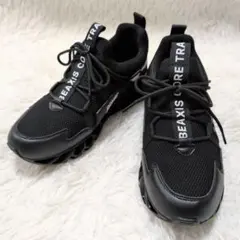 新品/未使用　BEAXIS ブラック スニーカー2　ｌブラック Amazon | [BEAXIS] ビーアクシス バランスコアスニーカー2