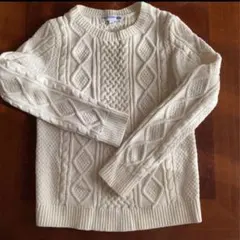 UNIQLO イネスコラボケーブルニットセーター Mサイズ