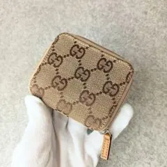 レア! 美品 人気商品 GUCCI グッチ コンパクトウォレット 小銭や鍵入れにのサムネイル