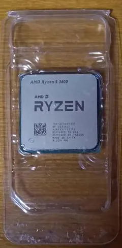 動作OK AMD Ryzen 5 3600 CPU 本体