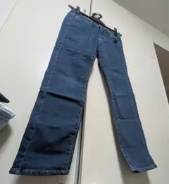 ダークブルー フレアパンツ