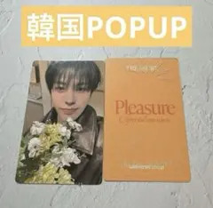 TREASURE pleasure 韓国 本国 POPUP トレカ ジョンファン
