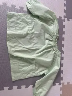 Scoop 幼稚園用スモック 100 ミントグリーン