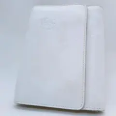 【美品 手帳付き】イルビゾンテ　システム手帳　ミニ　6穴　文房具　レザー　革小物