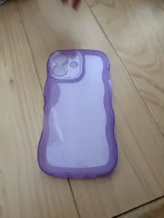 パープル iPhone用16ソフトケース