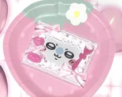 トレカケース 硬質ケース ホイップデコ 横型 B8 ピンク リボン スプーン