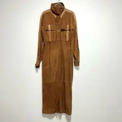 80s vintage スウェード ワンピース OOTHO