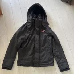Hollister フード付き黒ジャケット