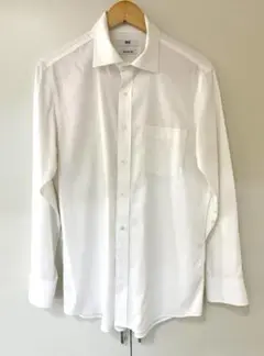 【ユニクロ 長袖 スーパーノンアイロンシャツ Lサイズ】