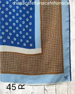 45R★ワカメ　花柄　スカーフ 新品・未使用】45R 細長いスカーフ わかめ 花柄 - メルカリ