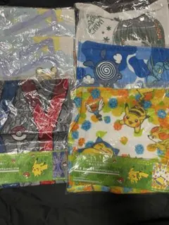ポケモン ハンドタオル 一番くじ ピカチュウ ご注文はうさぎですか