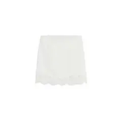 最安 ZARA サテン地ストラップレスレーストリムトップス レース キャミソール