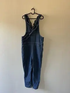 ロデオクラウンズ　フリル付きオーバーオール