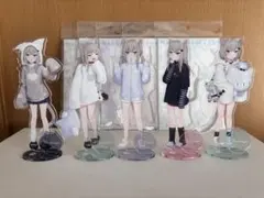 Nachoneko アクリルスタンド ドンキコラボ5種セットのサムネイル