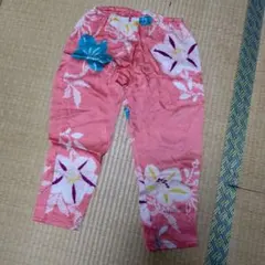 ハンドメイド パンツ八分丈