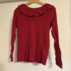 H&M 赤 長袖カットソー EUR 122/128