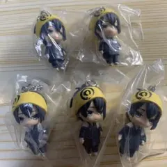 刀剣乱舞　ぽてだん！　三日月宗近　フィギュア　マスコット　5点セット