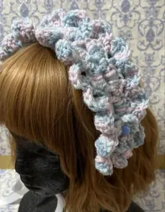 かぎ編み＊ゆめかわいい＊ヘッドドレス