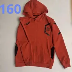 アシックス 160cm キッズパーカー 男の子