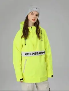 スキーウェア　スノーボードウェア　ネオンイエロー　SEARIPE