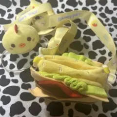 20cm ぬい服 ぬいぐるみ 服 ハンバーガー ひよこ