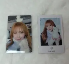 NiziU マユカ ポップアップストア特典フォトカード　セット